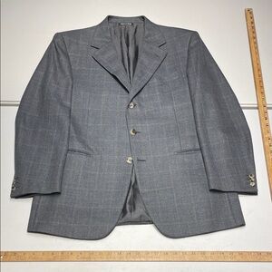 Pal Zileri Charcoal Gray Blazer